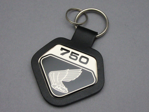 K0 Keychain Black Leather (Black x Silver) +*