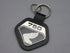 K0 Keychain Black Leather (Black x Silver) +*