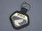 K0 Keychain Black Leather (Black x Gold)
