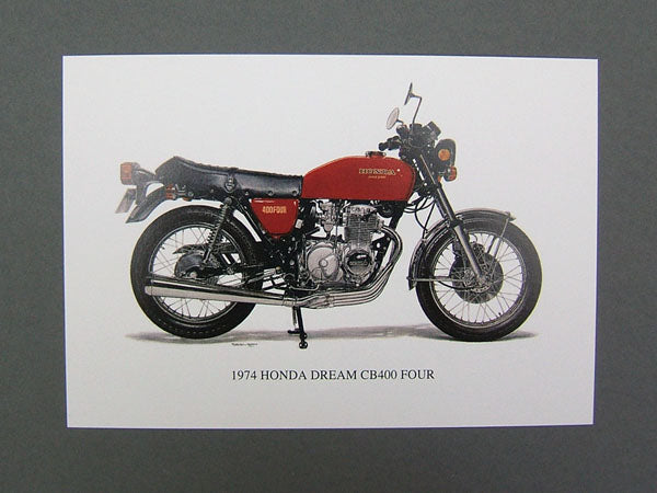 CB400F Postcard