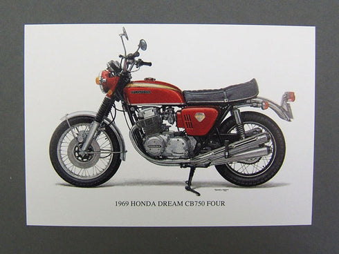 CB750K Postcard