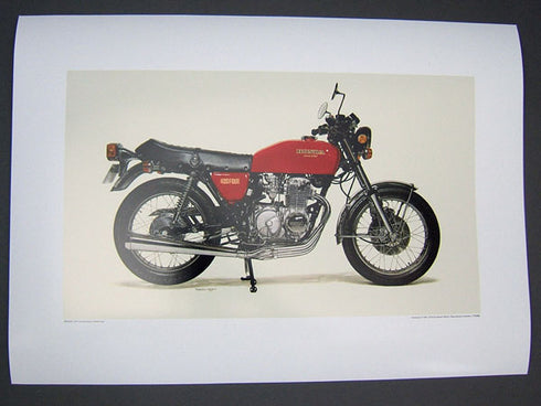 CB400F illustration A2 size