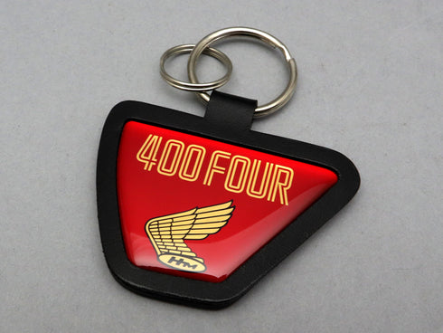 CB400F Keychain (Light Ruby Red)