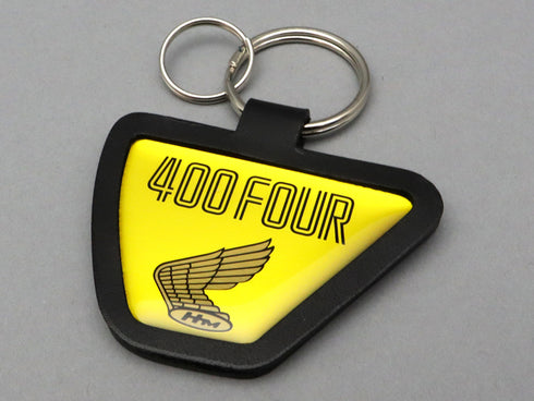 CB400F Keychain (Parakeet Yellow)