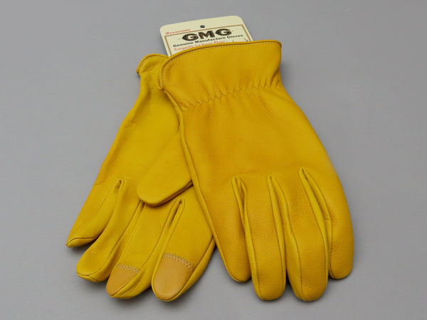 GMG Deerskin Gloves (Gold):