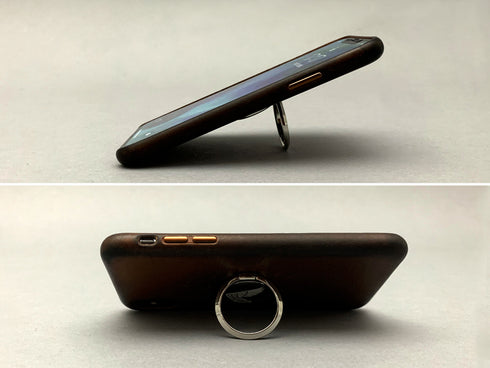 スマホリング (ブラック)