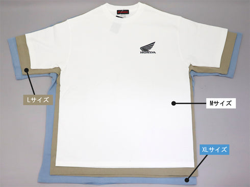 HONDA Wing BIG T-Shirt (White)
