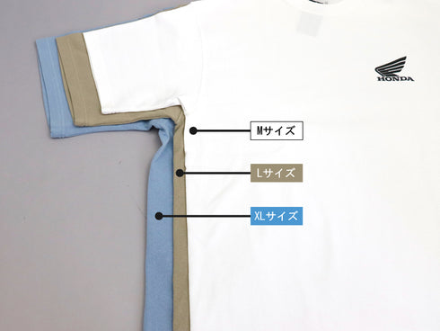 HONDA Wing BIG T-Shirt (White)