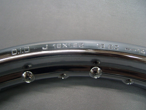 +*CB750K フロントホイールリムD.I.D