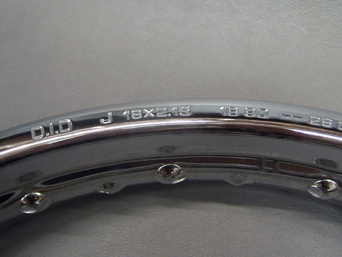 +*CB750K リアホイールリム (D.I.D)