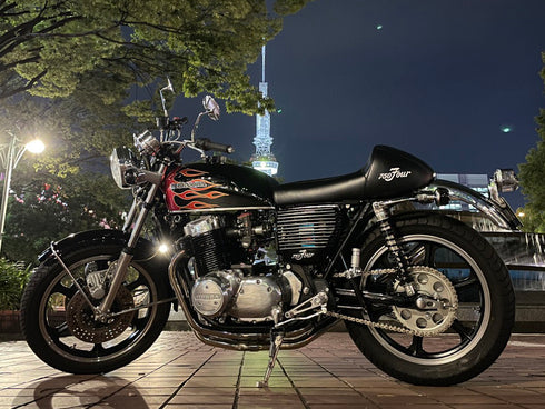 **CB750K 6スポークキャストホイール (マットブラック)