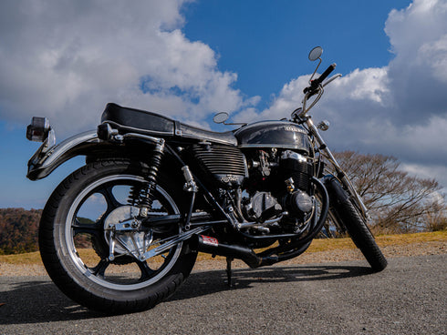 **CB750K 6スポークキャストホイール (マットブラック)