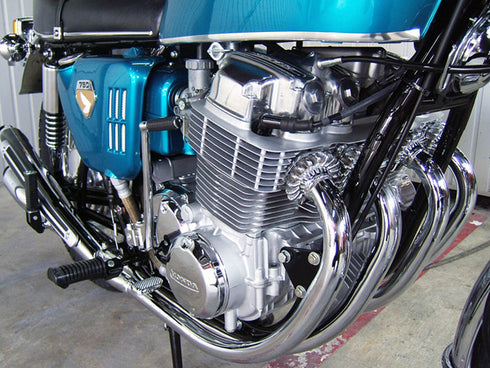:CB750 K0 無番エキゾーストマフラー初期型レンコンタイプCOMP.#1(ワケ有り)