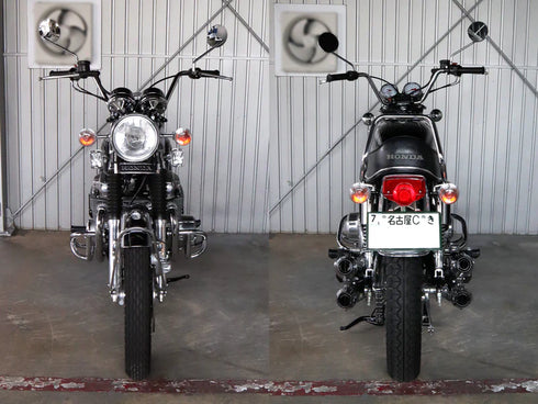 +CB750K YAMIYA絞り ハンドル