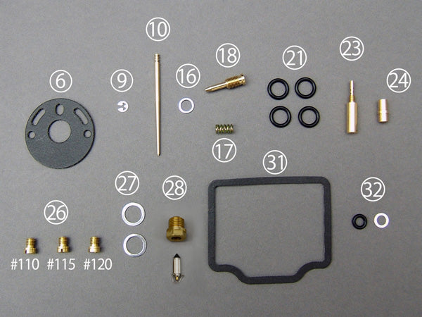 +*CB750 K0-K6/F1 キャブレターリペアキット【1】