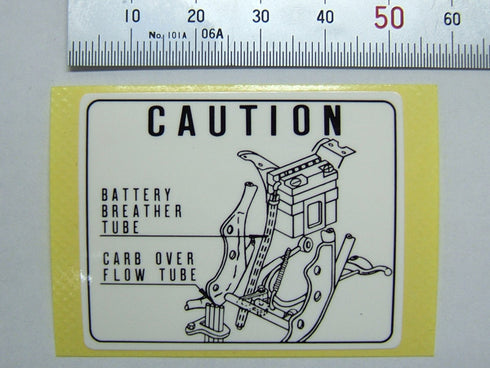 #CB750K Battery Caution English Version