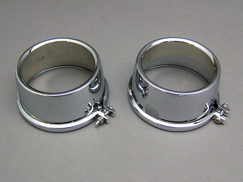 CB400F Plated Meter Upper Cover Set (KIJIMA)