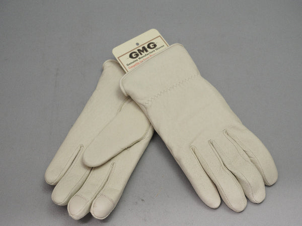GMG Deerskin Gloves Thinsulate (Ivory)