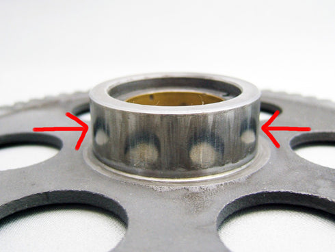 CB400F CB350F スタータードリブンギヤー