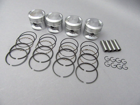 CB400F オーバーサイズピストンセット 54,5mm ガスケット付き