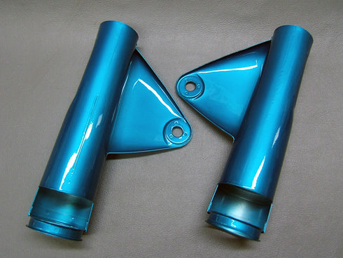 *CB750 K0,K1 フロントフォークカバーセット (キャンディブルーグリーン)