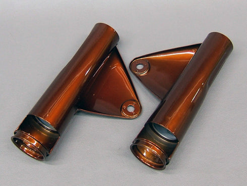 *CB750 K0,K1 Front Fork Cover Set (Candy Garnet Brown)