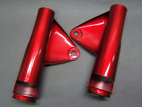 CB750 K0,K1 Front Fork Cover Set (Candy Ruby Red)