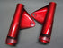 CB750 K0,K1 Front Fork Cover Set (Candy Ruby Red)