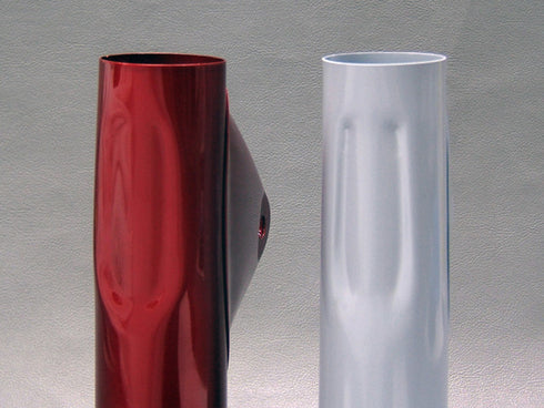 CB750 K0,K1 Front Fork Cover Set (Candy Ruby Red)