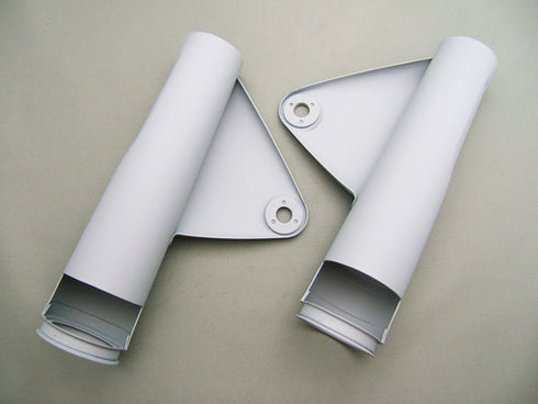CB750 K0,K1 Front Fork Cover Set (Unpainted)