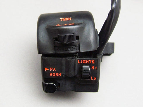 CB400F turn signal switch assembly