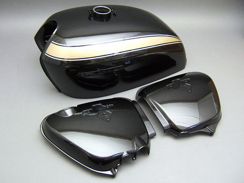 ^CB750 K2 タンク&サイドカバーセット (ブラウンメタリックカスタム)