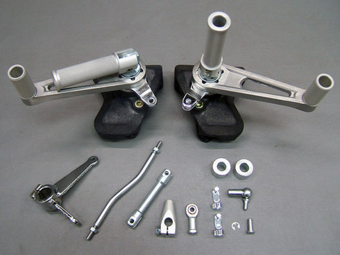 :CB750K バックステップASSY PaoloTarozzi 可動式 (アルミ)