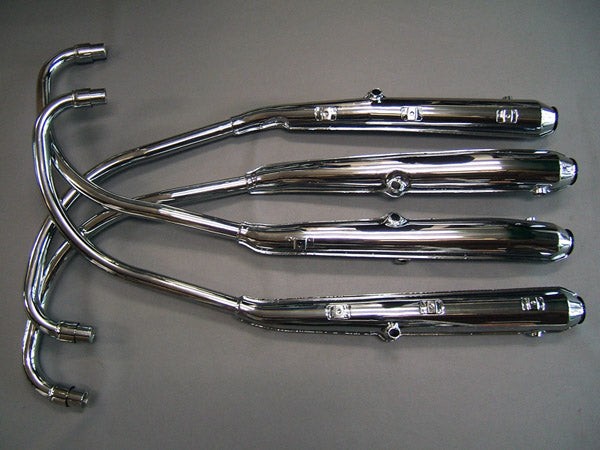 +CB750 K0 無番エキゾーストマフラー 初期型レンコンタイプ