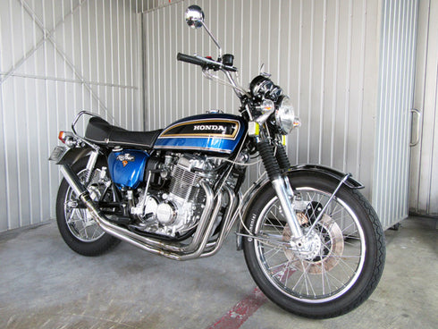 *CB750K エキゾースト集合マフラー 零タイプ (ステンレス製)