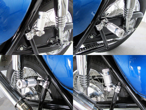 ^CB750K カスタムタンデムステップ (クローム)