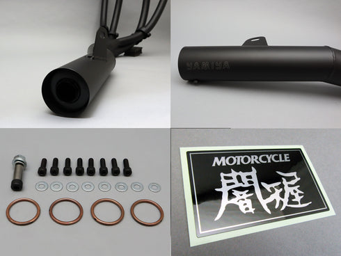 ^CB750K ヤミヤ手曲げワークス管(ブラック)