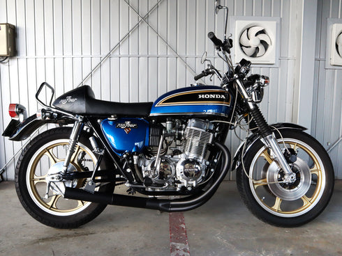 ^CB750K ヤミヤ手曲げワークス管(ブラック)