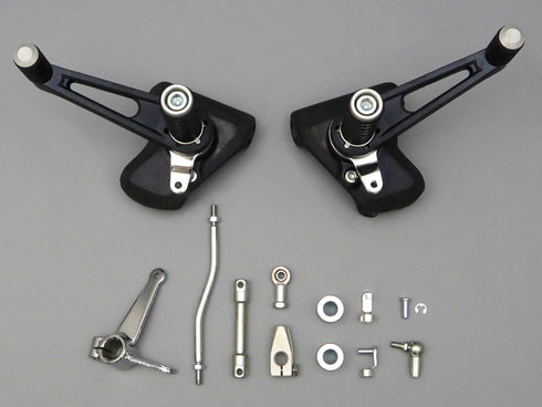 :CB750K バックステップASSY PaoloTarozzi 固定式 (ラバー)