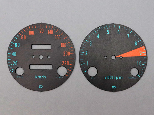 CB750K0 Red Meter Dial (km/h) (Some defects)