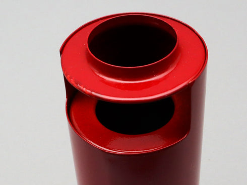 CB350F Front Fork Under Cover Left (Light Ruby Red)