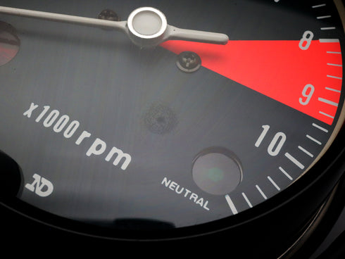 CB750 K1 Tachometer (Side View) (Original Brand New)