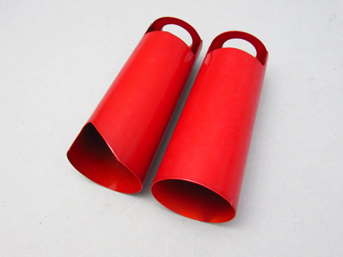 CB350F Front Fork Undercover Set (Light Ruby Red)