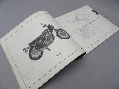 CB750 K6 domestic genuine parts list