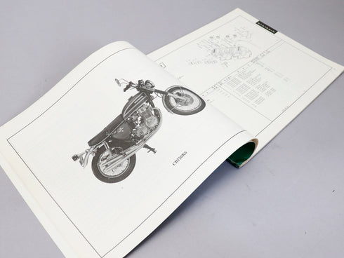 CB750 K6 国内正規パーツリスト