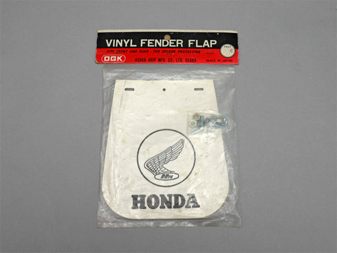 CB750K CB400F CB350F フロントフェンダーフラップ (当時物新品)