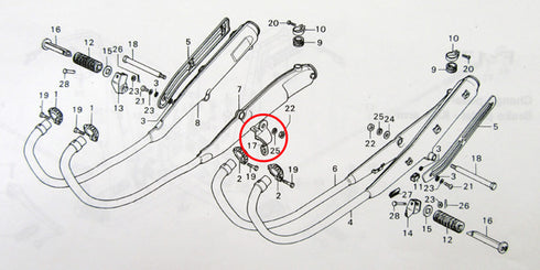 CB750 K6 ブリーザーガイド