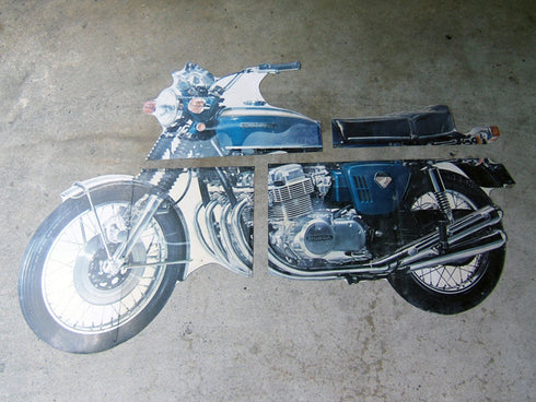 :CB750 ブリキ製カンバン