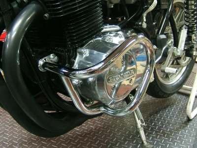 *CB750K engine guard wing type