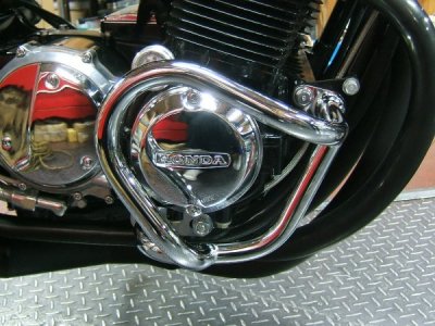 *CB750K engine guard wing type